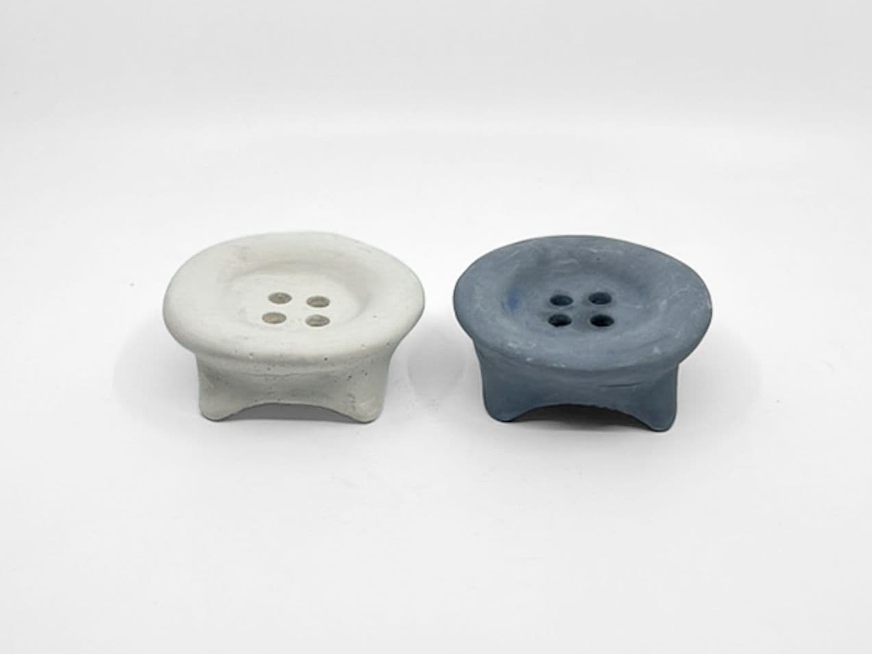 Plaster. Modified 3D model of original mold.